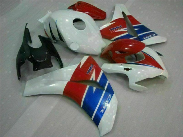 Affordable 2008-2011 Red White Honda CBR1000RR Motorbike Fairings