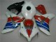 Affordable 2008-2011 Red White Honda CBR1000RR Motorbike Fairings