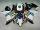 Affordable 2008-2011 White Blue Red Eurobet Lee Honda CBR1000RR Motorcycle Fairing Kit