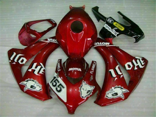 Affordable 2008-2011 Red Honda CBR1000RR Motorcyle Fairings