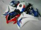 Affordable 2008-2011 White Blue Honda CBR1000RR Bike Fairing & Plastics