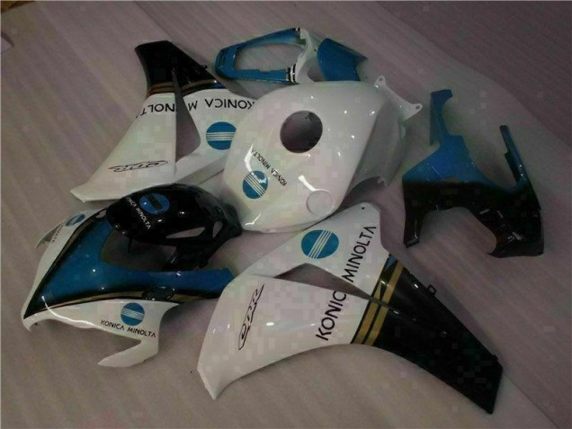 Affordable 2008-2011 White Blue Honda CBR1000RR Bike Fairings