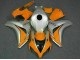 Affordable 2008-2011 Orange Silver Honda CBR1000RR Motorcycle Bodywork