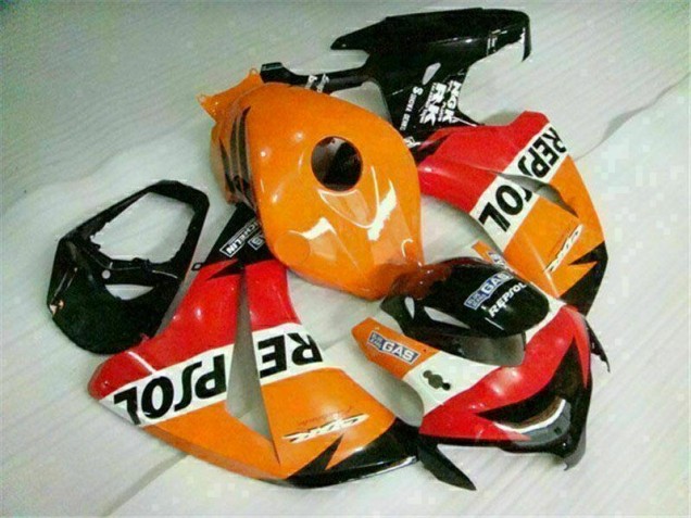 Affordable 2008-2011 Orange Repsol Honda CBR1000RR Replacement Fairings