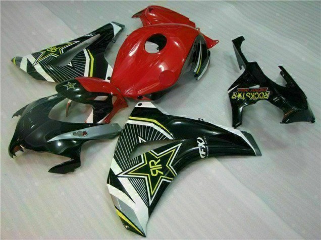 Affordable 2008-2011 Red Black Honda CBR1000RR Motorcycle Fairing