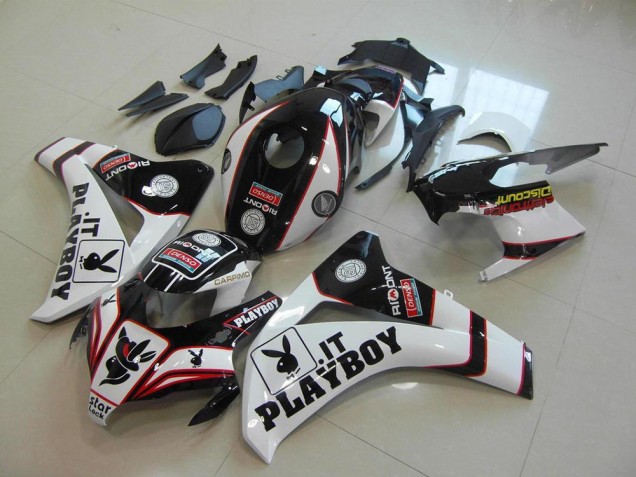 Affordable 2008-2011 Black Playboy Honda CBR1000RR Motor Bike Fairings