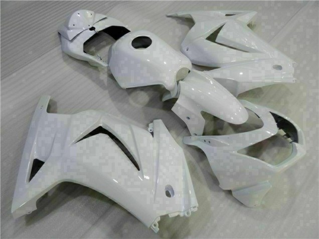 Affordable 2008-2012 White Kawasaki EX250 Motorcycle Replacement Fairings Affordable 2008-2012 White Kawasaki EX250 Motorcycle Replacement Fairings