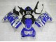 Affordable 2008-2012 Black Blue Kawasaki EX250 Replacement Fairings
