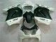 Affordable 2008-2012 White Black Ninja 3M Kawasaki EX250 Motorcycle Fairings