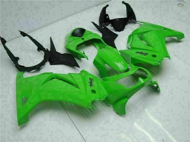 Affordable 2008-2012 Green Black Ninja Kawasaki EX250 Motorcycle Fairing Kit
