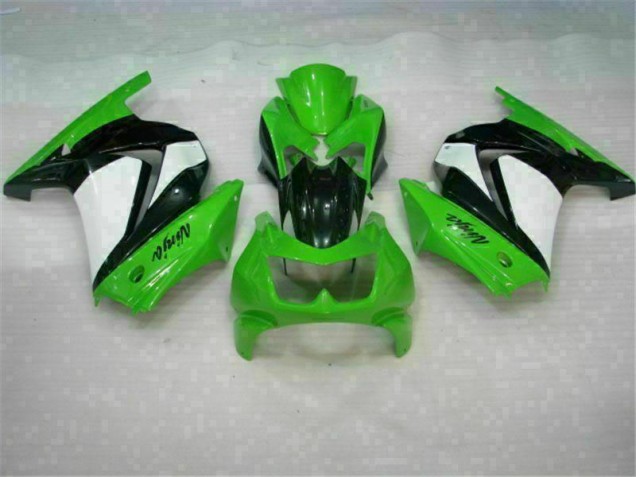 Affordable 2008-2012 Green Black Ninja Kawasaki EX250 Motorbike Fairing