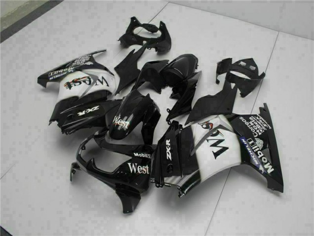 Affordable 2008-2012 Black West Kawasaki EX250 Motorcycle Fairings Kits