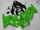 Affordable 2008-2012 Green Black Ninja Kawasaki EX250 Motorcycle Fairing Kits