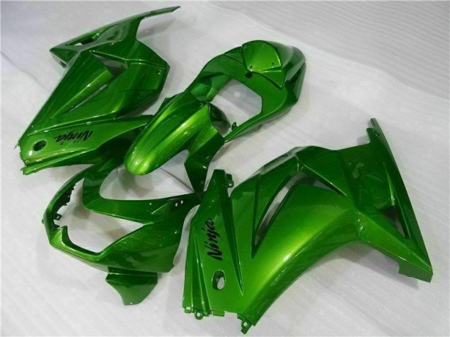 Affordable 2008-2012 Green Ninja Kawasaki EX250 Motor Bike Fairings