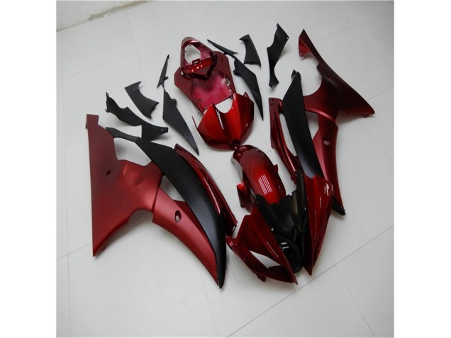 Affordable 2008-2016 Red Black Yamaha YZF R6 Bike Fairing Kit Affordable 2008-2016 Red Black Yamaha YZF R6 Bike Fairing Kit