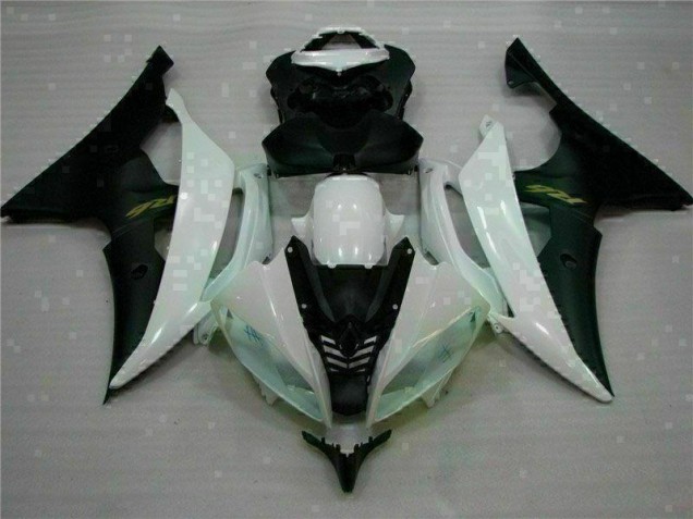 Affordable 2008-2016 White Black Yamaha YZF R6 Motorcycle Fairings & Bodywork Affordable 2008-2016 White Black Yamaha YZF R6 Motorcycle Fairings & Bodywork