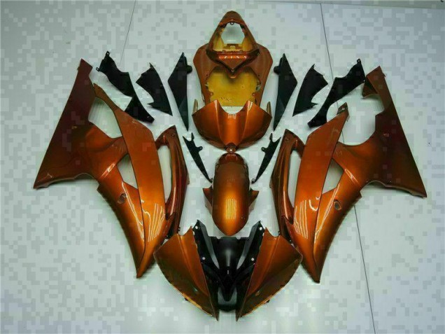 Affordable 2008-2016 Orange Yamaha YZF R6 Bike Fairings Affordable 2008-2016 Orange Yamaha YZF R6 Bike Fairings
