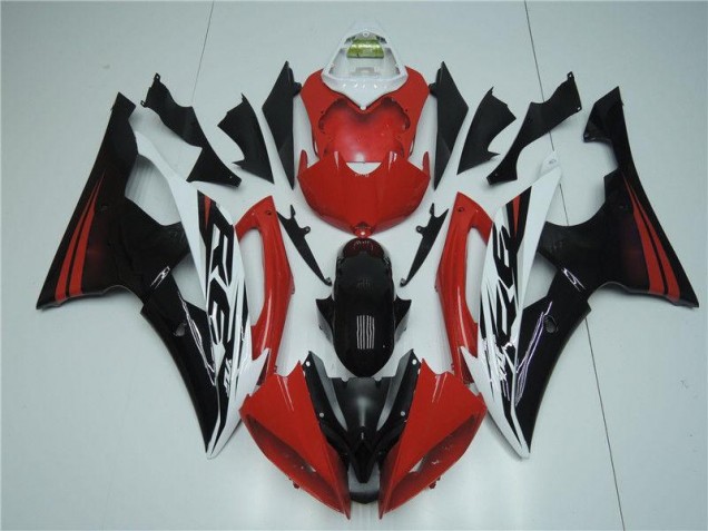 Affordable 2008-2016 Red White Yamaha YZF R6 Motorcyle Fairings Affordable 2008-2016 Red White Yamaha YZF R6 Motorcyle Fairings