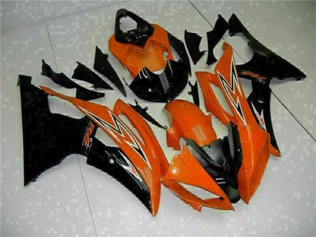 Affordable 2008-2016 Orange Black Yamaha YZF R6 Motorcycle Fairings Kit Affordable 2008-2016 Orange Black Yamaha YZF R6 Motorcycle Fairings Kit