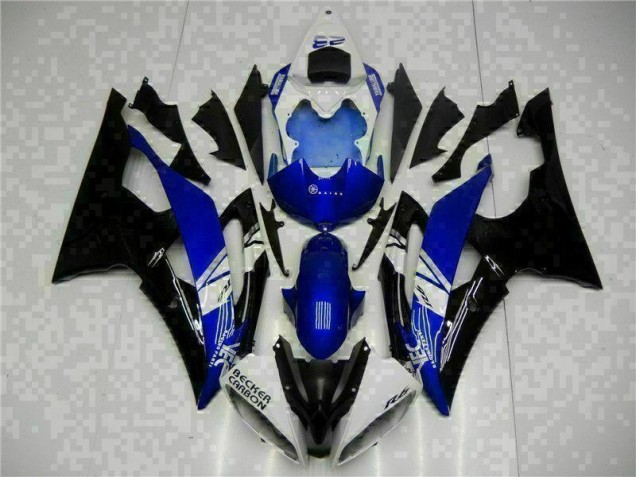 Affordable 2008-2016 Blue Black Yamaha YZF R6 Motorcycle Fairing Kit Affordable 2008-2016 Blue Black Yamaha YZF R6 Motorcycle Fairing Kit