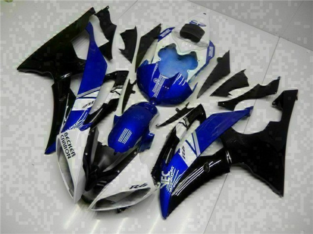Affordable 2008-2016 Blue Black Yamaha YZF R6 Motorcycle Fairing Kit Affordable 2008-2016 Blue Black Yamaha YZF R6 Motorcycle Fairing Kit