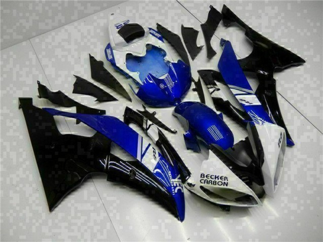 Affordable 2008-2016 Blue Black Yamaha YZF R6 Motorcycle Fairing Kit Affordable 2008-2016 Blue Black Yamaha YZF R6 Motorcycle Fairing Kit