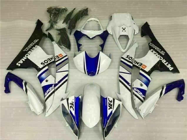 Affordable 2008-2016 Blue White Blue White ENEOS Yamaha YZF R6 Bike Fairing Kit Affordable 2008-2016 Blue White Blue White ENEOS Yamaha YZF R6 Bike Fairing Kit