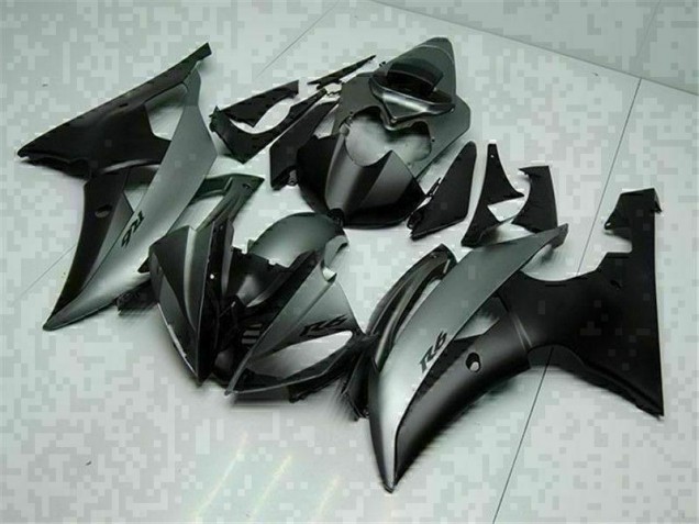Affordable 2008-2016 Grey Black Yamaha YZF R6 Moto Fairings Affordable 2008-2016 Grey Black Yamaha YZF R6 Moto Fairings