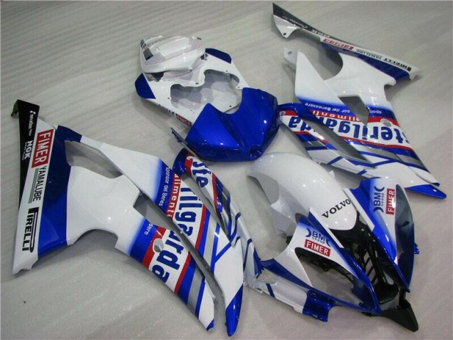 Affordable 2008-2016 White Blue Sterilgarda Volvo Yamaha YZF R6 Motorcycle Fairing Affordable 2008-2016 White Blue Sterilgarda Volvo Yamaha YZF R6 Motorcycle Fairing