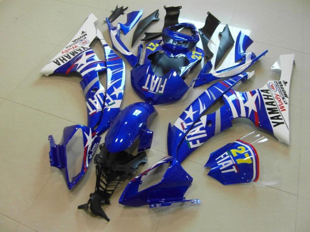 Affordable 2008-2016 Blue Star Fiat Yamaha YZF R6 Bike Fairing Kit Affordable 2008-2016 Blue Star Fiat Yamaha YZF R6 Bike Fairing Kit