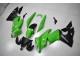 Affordable 2009-2011 Green Black Kawasaki EX650 Replacement Motorcycle Fairings