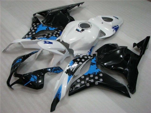 Affordable 2009-2012 Black White Blue Honda CBR600RR Motor Fairings