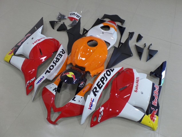 Affordable 2009-2012 Repsol Red Bull Honda CBR600RR Moto Fairings