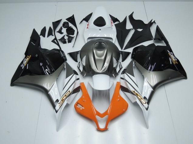 Affordable 2009-2012 Orange Grey Black Honda CBR600RR Moto Fairings