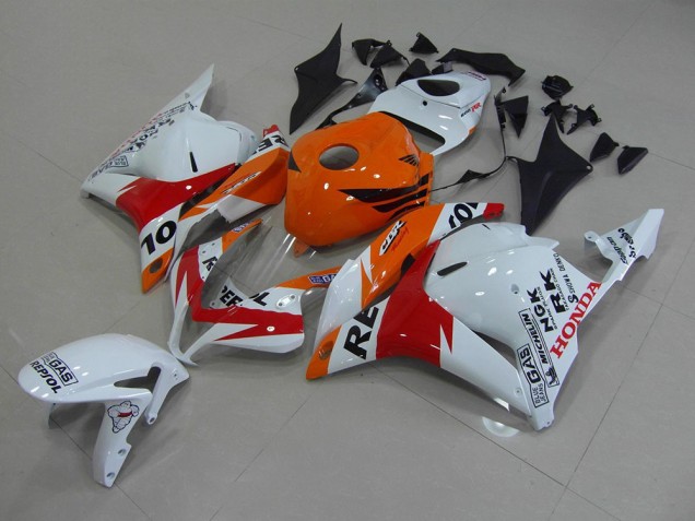 Affordable 2009-2012 White Repsol Honda CBR600RR Motorcycle Fairings Affordable 2009-2012 White Repsol Honda CBR600RR Motorcycle Fairings