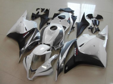 Affordable 2009-2012 White Black Grey Honda CBR600RR Motorbike Fairings