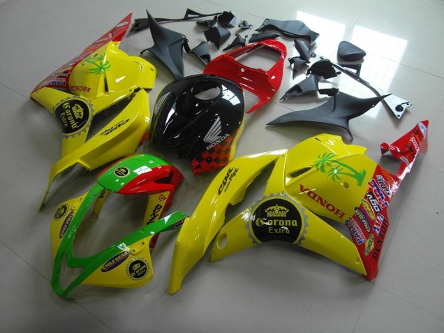 Affordable 2009-2012 Yellow Corona Extra Honda CBR600RR Motorbike Fairing Kits