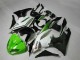 Affordable 2009-2012 Green Black White 25 Kawasaki ZX6R Bike Fairings Affordable 2009-2012 Green Black White 25 Kawasaki ZX6R Bike Fairings