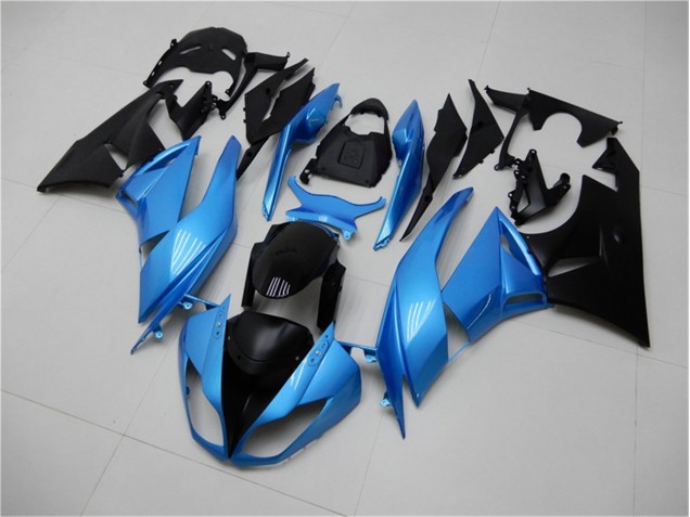 Affordable 2009-2012 Blue Black Kawasaki ZX6R Motorcycle Fairing Kit Affordable 2009-2012 Blue Black Kawasaki ZX6R Motorcycle Fairing Kit