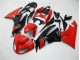 Affordable 2009-2012 Red Black Kawasaki ZX6R Bike Fairings