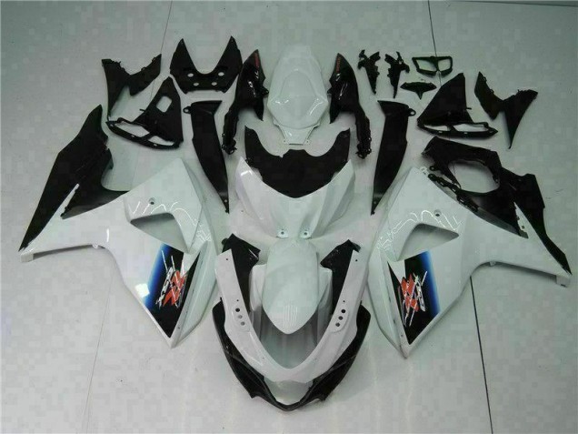 Affordable 2009-2016 White Black Suzuki GSXR1000 Motor Bike Fairings Affordable 2009-2016 White Black Suzuki GSXR1000 Motor Bike Fairings