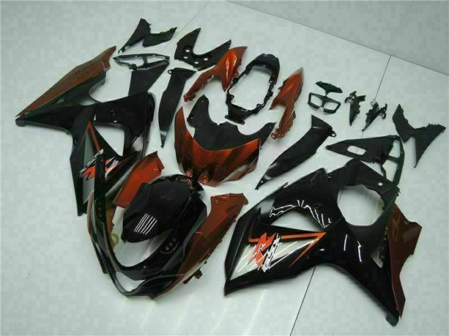 Affordable 2009-2016 Brown Black Suzuki GSXR1000 Bike Fairing Kit Affordable 2009-2016 Brown Black Suzuki GSXR1000 Bike Fairing Kit