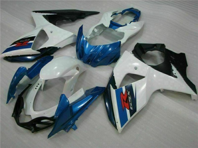 Affordable 2009-2016 Blue White Suzuki GSXR1000 Motorcycle Fairings Kits Affordable 2009-2016 Blue White Suzuki GSXR1000 Motorcycle Fairings Kits