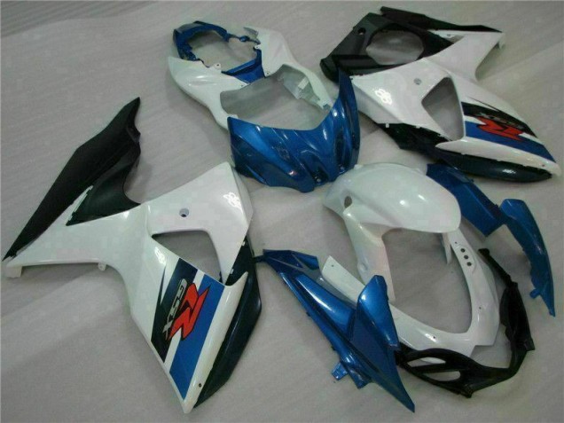 Affordable 2009-2016 Blue White Suzuki GSXR1000 Motorcycle Fairings Kits Affordable 2009-2016 Blue White Suzuki GSXR1000 Motorcycle Fairings Kits