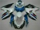 Affordable 2009-2016 Blue White Suzuki GSXR1000 Motorcycle Fairings Kits Affordable 2009-2016 Blue White Suzuki GSXR1000 Motorcycle Fairings Kits