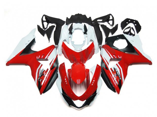 Affordable 2009-2016 Red White Black Suzuki GSXR1000 Bike Fairing Affordable 2009-2016 Red White Black Suzuki GSXR1000 Bike Fairing