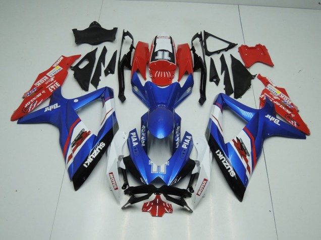 Affordable 2009-2016 Blue and Red Suzuki GSXR 1000 K9 Motorbike Fairing Affordable 2009-2016 Blue and Red Suzuki GSXR 1000 K9 Motorbike Fairing
