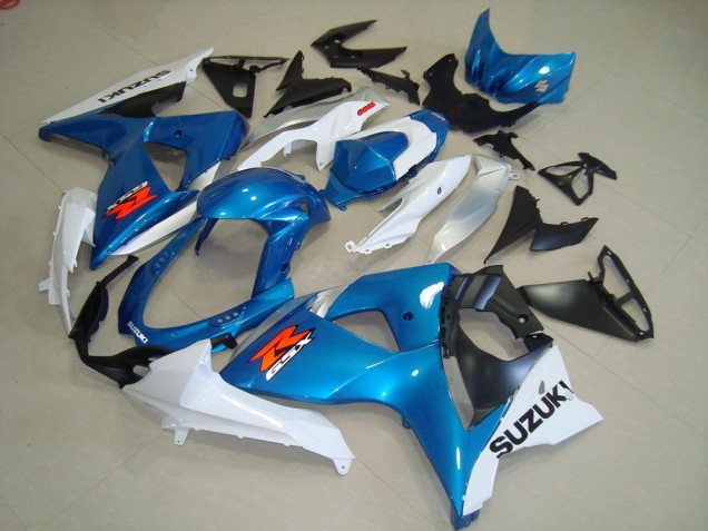 Affordable 2009-2016 Blue and White OEM Style Suzuki GSXR 1000 K9 Motorcycle Bodywork Affordable 2009-2016 Blue and White OEM Style Suzuki GSXR 1000 K9 Motorcycle Bodywork