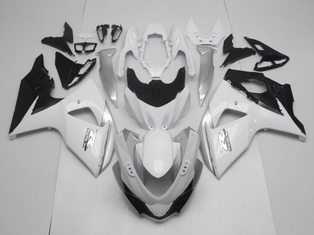 Affordable 2009-2016 White OEM Style Suzuki GSXR 1000 K9 Bike Fairings Affordable 2009-2016 White OEM Style Suzuki GSXR 1000 K9 Bike Fairings