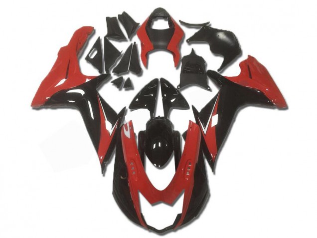 Affordable 2011-2021 Red Black Suzuki GSXR 600/750 Bike Fairing Kit Affordable 2011-2021 Red Black Suzuki GSXR 600/750 Bike Fairing Kit